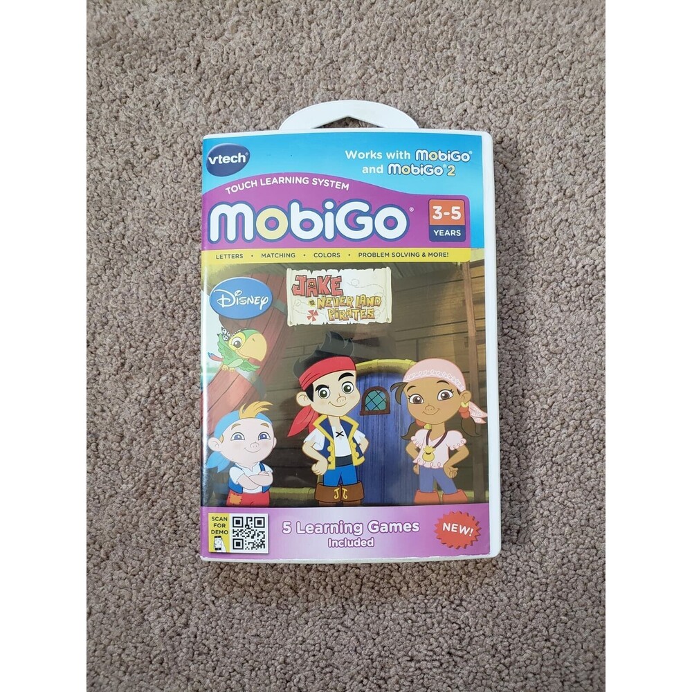 Vtech Mobigo Learning Games Lot Of 3 Disney And Nickelodeon - Picture 2 of 10